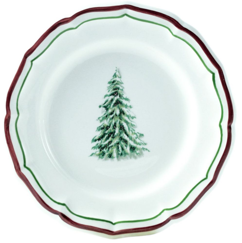 Набор тарелок закусочных 16 см., 4 шт., FILET NOEL, 1731 B4A5