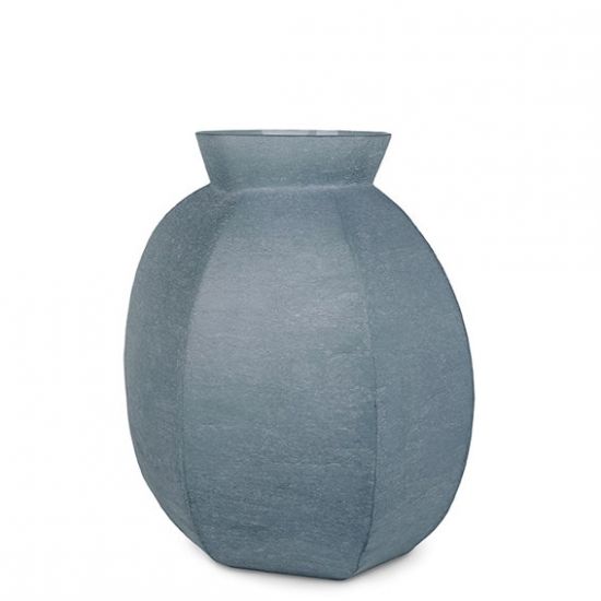 ВАЗА GUAXS KARAKOL ROUND, ЦВЕТ: ИНДИГО(СИНИЙ) 1746IN ВАЗА GUAXS KARAKOL ROUND, ЦВЕТ: ИНДИГО(СИНИЙ) 1746IN