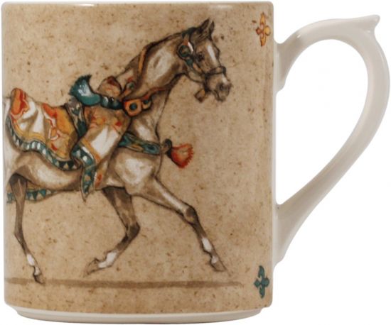 Кружка Лошади ветра арт,1751CMUG48 ,CHEVAUX DU VENT, GIEN Кружка Лошади ветра арт,1751CMUG48 ,CHEVAUX DU VENT, GIEN