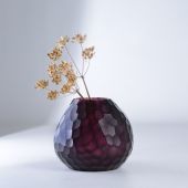 ВАЗА GUAXS OTAVALO ROUND AMETHYST L, ЦВЕТ: АМЕТИСТ, GUAXS 1758LAAT ВАЗА GUAXS OTAVALO ROUND AMETHYST L, ЦВЕТ: АМЕТИСТ, GUAXS 1758LAAT