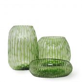 Ваза Guaxs  CLEMENTE BOWL,clear/green,арт.:: 1776CLGN