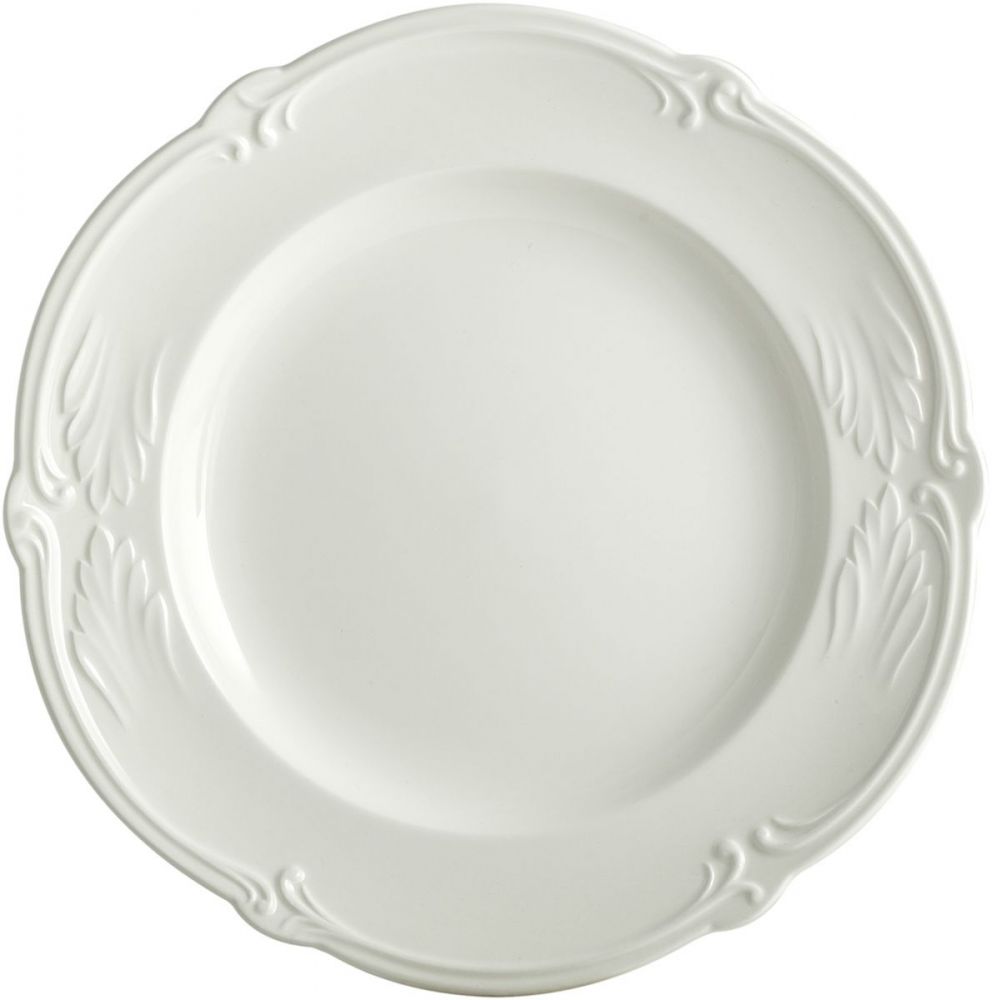  Тарелка для канапе / хлеба набор из 4-х шт. ROCAILLE BLANC, Д  17 cm GIEN