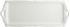 Блюдо прямоугольное сервировочное  ROCAILLE BLANC, 39 X 15,5 cm GIEN