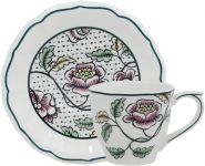 Чайная пара набор 2 ШТ.., DOMINOTE, 17,5 cl - ? 14,5 cm - H 7,4 cm GIEN