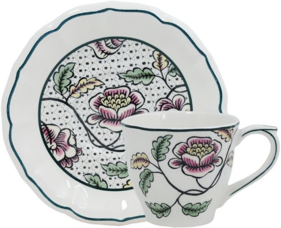 Чайная пара набор 2 ШТ.., DOMINOTE, 17,5 cl - ? 14,5 cm - H 7,4 cm GIEN