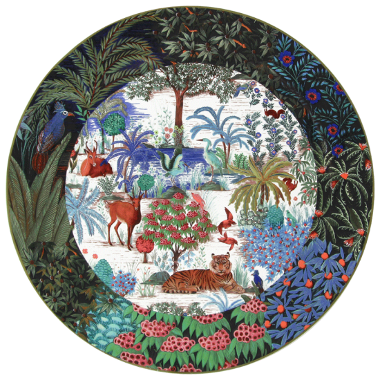 Блюдо для торта LE JARDIN DU PALAIS, Д 30 см,, GIEN Блюдо для торта LE JARDIN DU PALAIS, Д 30 см,, GIEN