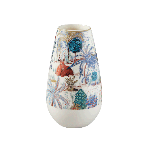 Ваза  LE JARDIN DU PALAIS, H 21 см,,, Д 11,8 см,, GIEN Ваза  LE JARDIN DU PALAIS, H 21 см,,, Д 11,8 см,, GIEN