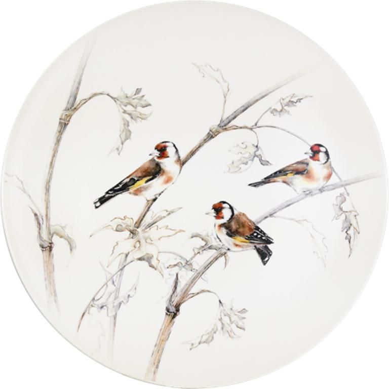 Блюдо для торта LES OISEAUX DE LA FORET, 30 cm GIEN