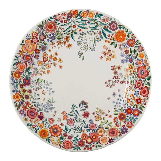 Тарелка обеденная набор 4 ШТ.., POESIE Д28,5 cm GIEN