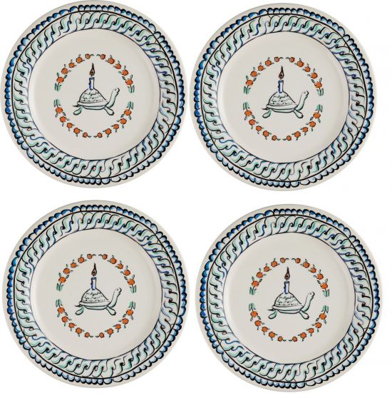 Набор тарелок обеденных 4 шт. Д  27,4 см., LA FAVORITE, GIEN