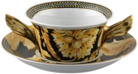 Бульоница с блюдцем 280 мл., Versace VANITY арт. 19300-403608-10420