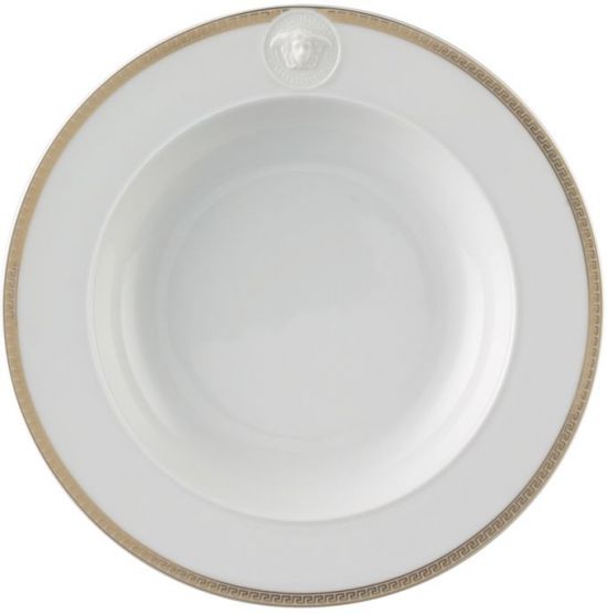 Тарелка глубокая 22 см., Versace MEANDRE D'OR арт. 19310-409950-10322 Тарелка глубокая 22 см., Versace MEANDRE D'OR арт. 19310-409950-10322