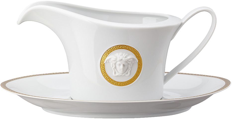 Соусник с блюдцем  Versace MEANDRE D'OR арт. 19310-409950-11622