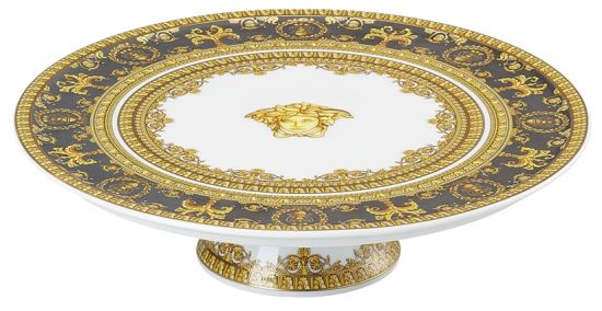 Тортница на ножке Versace I LOVE BAROQUE арт. 19315-403651-12825 Тортница на ножке Versace I LOVE BAROQUE арт. 19315-403651-12825