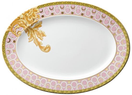 Блюдо овальное 34 см.,  Versace LES REVES BYZANTINS арт. 19325-403624-12734 Блюдо овальное 34 см.,  Versace LES REVES BYZANTINS арт. 19325-403624-12734