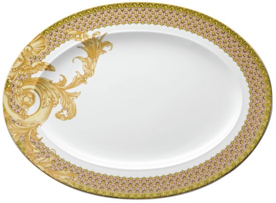 Блюдо овальное 40 см.,  Versace LES REVES BYZANTINS арт. 19325-403624-12740