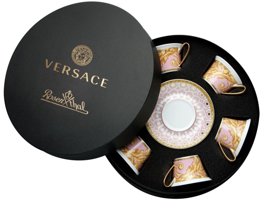 Набор чашек с блюдцами  6 шт 200 мл., Versace LES REVES BYZANTINS арт. 19325-403624-29253