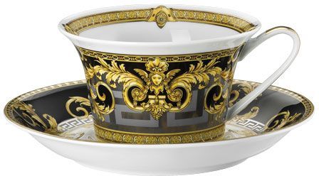 Чашка с блюдцем 200 мл., Versace PRESTIGE GALA арт. 19325-403637-14640