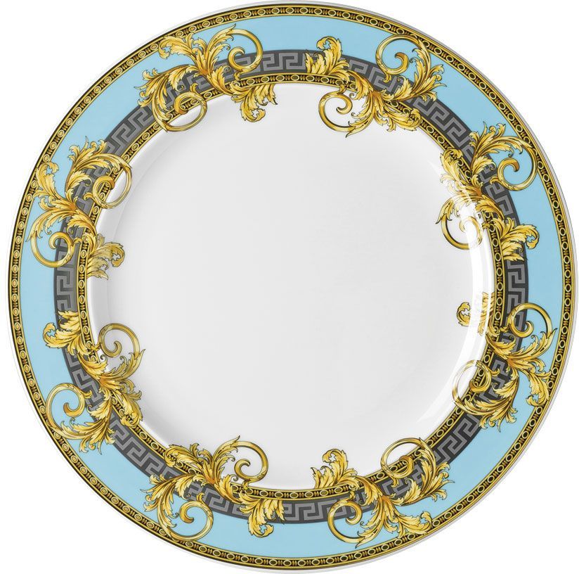 Тарелка обеденная 27 см., Versace PRESTIGE GALA BLEU арт. 19325-403638-10227