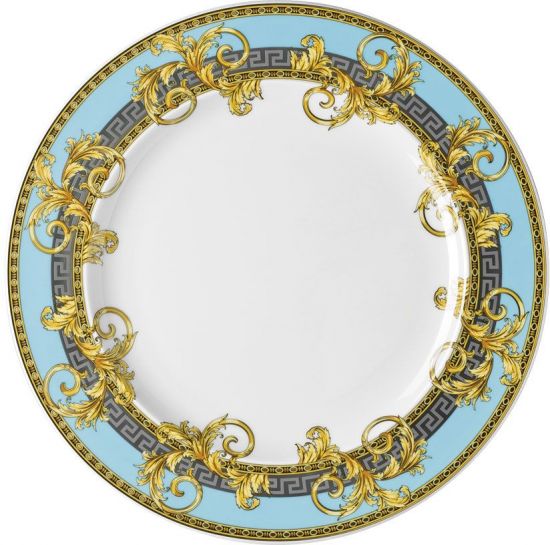 Тарелка обеденная 27 см., Versace PRESTIGE GALA BLEU арт. 19325-403638-10227