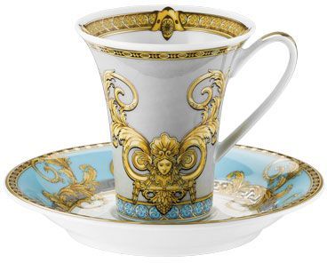 Чашка с блюдцем  Versace PRESTIGE GALA BLEU арт. 19325-403638-14720