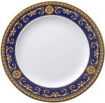 Тарелка обеденная 27 см., Versace MEDUSA BLAU арт. 19325-409620-10227