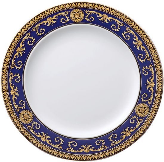 Тарелка обеденная 27 см., Versace MEDUSA BLAU арт. 19325-409620-10227