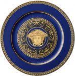 Тарелка подстановочная 30 см., Versace MEDUSA BLAU арт. 19325-409620-10230