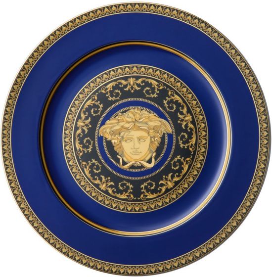 Тарелка подстановочная 30 см., Versace MEDUSA BLAU арт. 19325-409620-10230 Тарелка подстановочная 30 см., Versace MEDUSA BLAU арт. 19325-409620-10230