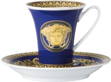 Чашка с блюдцем  Versace MEDUSA BLAU арт. 19325-409620-14720