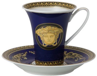 Чашка с блюдцем  Versace MEDUSA BLAU арт. 19325-409620-14740