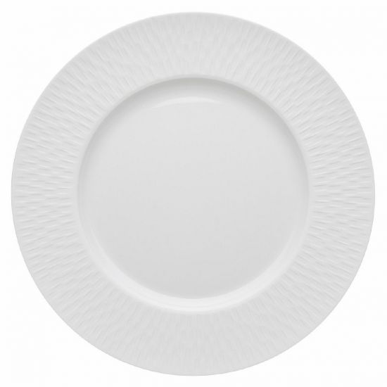 Тарелка обеденная  Д28,5 см., BOREAL SATIN WHITE, DEGRENNE, арт.193318
