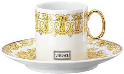 Чашка с блюдцем для эспрессо, 90 мл., Versace Medusa Rhapsody