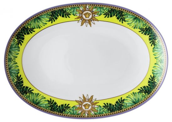 Блюдо овальное 33 см., Versace JUNGLE ANIMALIER арт. 19335-403713-12733 Блюдо овальное 33 см., Versace JUNGLE ANIMALIER арт. 19335-403713-12733