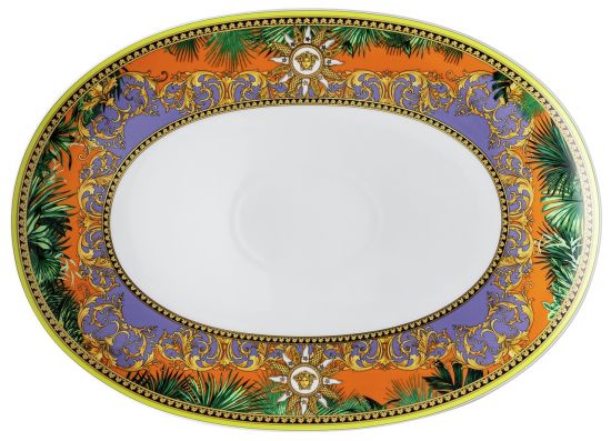 Блюдо овальное 38 см., Versace JUNGLE ANIMALIER арт. 19335-403713-12738 Блюдо овальное 38 см., Versace JUNGLE ANIMALIER арт. 19335-403713-12738