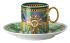 Чашка с блюдцем для эспрессо, 100 мл., Versace JUNGLE ANIMALIER арт. 19335-403720-14715