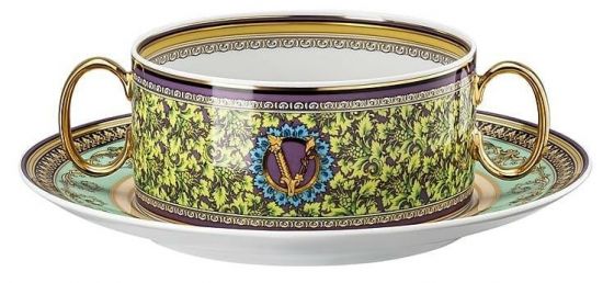 Бульоница с блюдцем 280 мл., Versace BAROCCO MOSAIC арт. 19335-403728-10420