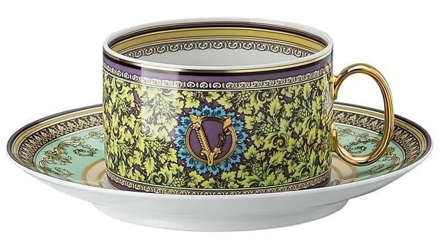 Чашка с блюдцем 200 мл., Versace BAROCCO MOSAIC арт. 19335-403728-14640