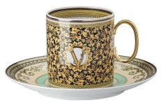 Чашка с блюдцем 230 мл., Versace BAROCCO MOSAIC арт. 19335-403728-14740