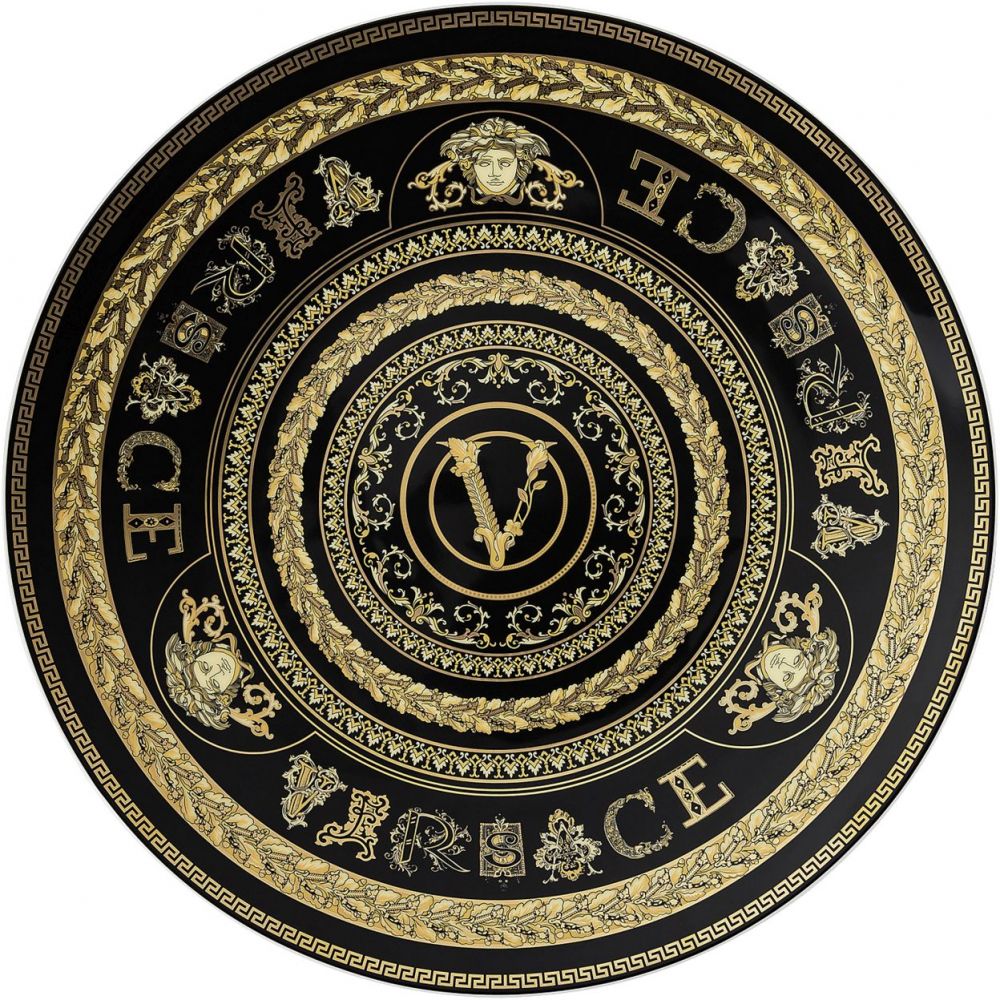 Тарелка подстановочная 33 см., Versace VIRTUS GALA арт. 19335-403729-10263