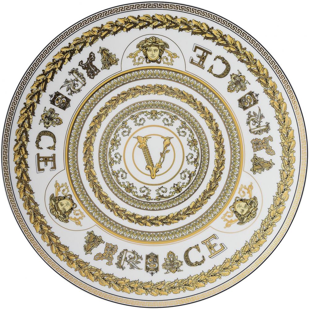 Тарелка подстановочная 33 см., Versace VIRTUS GALA арт. 19335-403730-10263