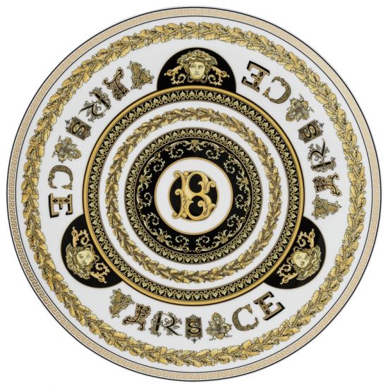 Тарелка подстановочная 33 см., Versace VIRTUS ALPHABET арт. 19335-403732-10263 Тарелка подстановочная 33 см., Versace VIRTUS ALPHABET арт. 19335-403732-10263