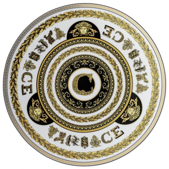Тарелка подстановочная 33 см., Versace VIRTUS ALPHABET арт. 19335-403733-10263 Тарелка подстановочная 33 см., Versace VIRTUS ALPHABET арт. 19335-403733-10263