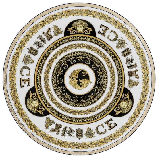 Тарелка подстановочная 33 см., Versace VIRTUS ALPHABET арт. 19335-403737-10263 Тарелка подстановочная 33 см., Versace VIRTUS ALPHABET арт. 19335-403737-10263