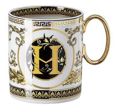 Кружка 350 мл., Versace VIRTUS ALPHABET арт. 19335-403738-15505