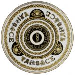 Тарелка подстановочная 33 см., Versace VIRTUS ALPHABET арт. 19335-403740-10263 Тарелка подстановочная 33 см., Versace VIRTUS ALPHABET арт. 19335-403740-10263