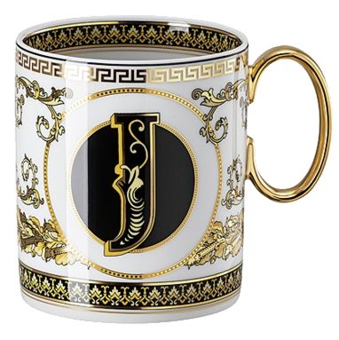 Кружка 350 мл., Versace VIRTUS ALPHABET арт. 19335-403740-15505