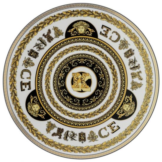 Тарелка подстановочная 33 см., Versace VIRTUS ALPHABET арт. 19335-403741-10263 Тарелка подстановочная 33 см., Versace VIRTUS ALPHABET арт. 19335-403741-10263