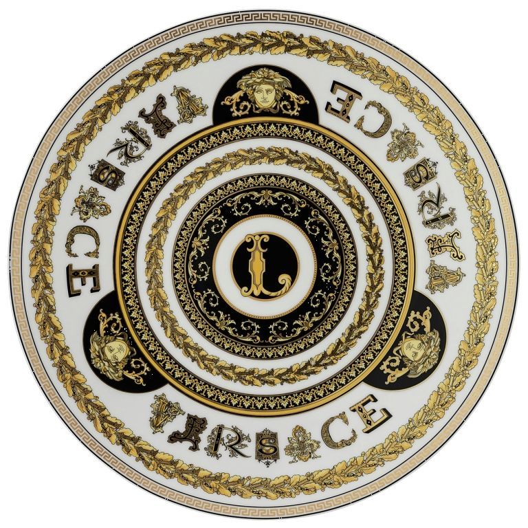 Тарелка подстановочная 33 см., Versace VIRTUS ALPHABET арт. 19335-403742-10263