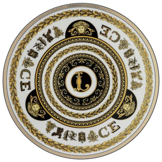Тарелка подстановочная 33 см., Versace VIRTUS ALPHABET арт. 19335-403742-10263 Тарелка подстановочная 33 см., Versace VIRTUS ALPHABET арт. 19335-403742-10263